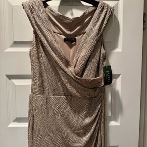 Ralph Lauren Shimmering gold Dress